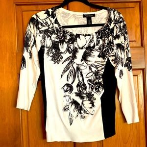 So flattering! WHBM SWEATER!